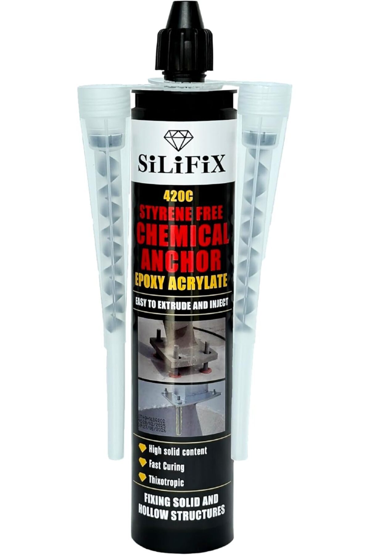 STOREMAX Dübel Epoksi ( Değil) Ağır Dayanıklı (Silikon Tabancası Uyumlu) 1182297