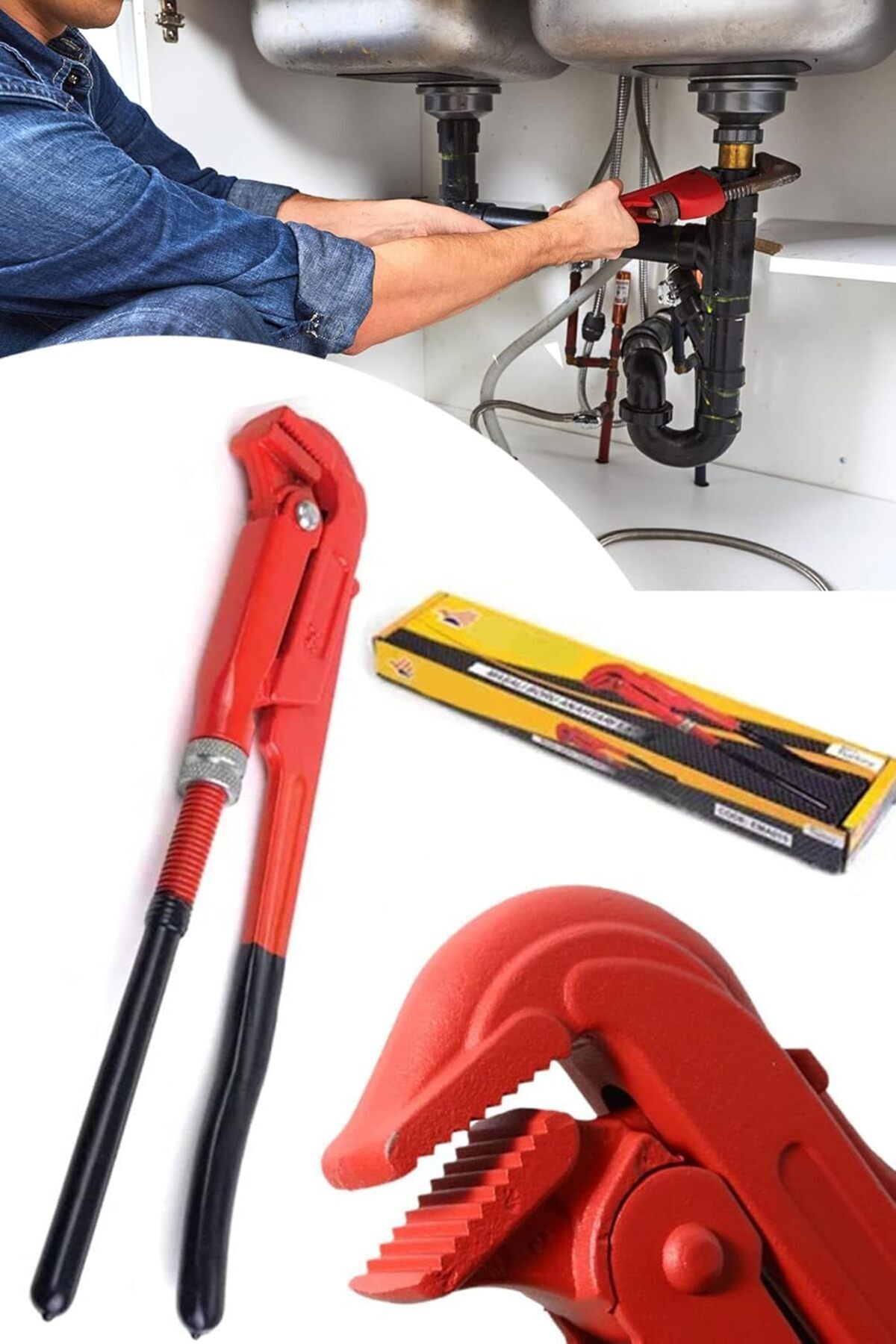 STOREMAX 1 İnç Maşalı Anahtarı Dövme Çelik Sağlam Kırılmaz Ayarlı Anahtarı 1410 1175735