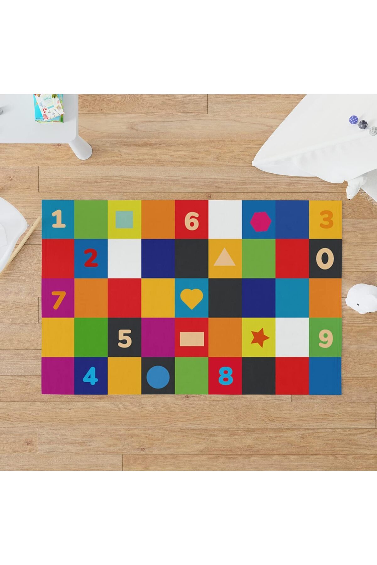STOREMAX Öncesi Öğretici Oyun Matı - Bebek Oyun Halısı 1182297