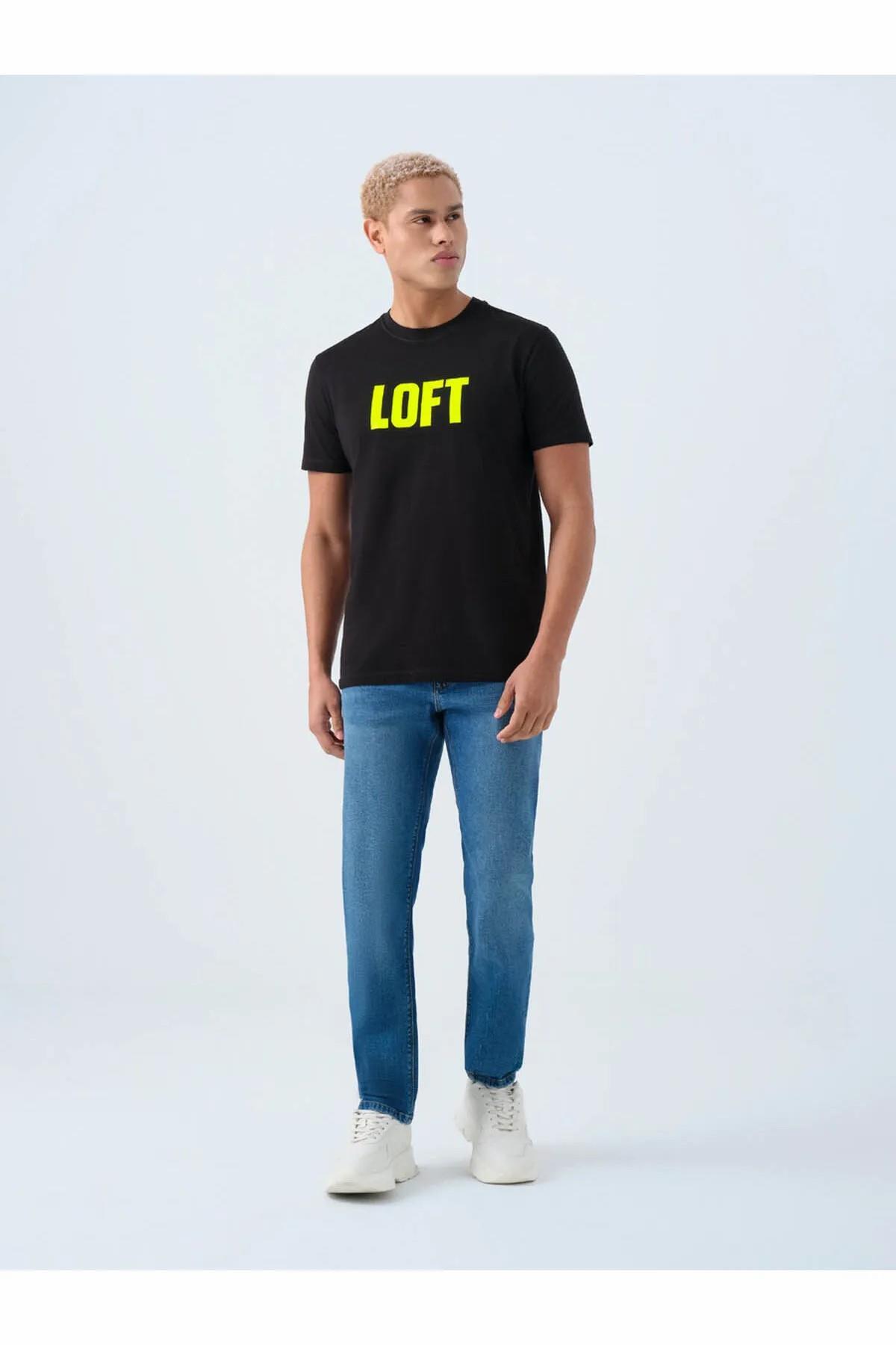 شلوار جینمردانهLoftآبی سرمه‌ای