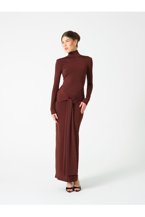 Liorene Ola Uzun Elbise