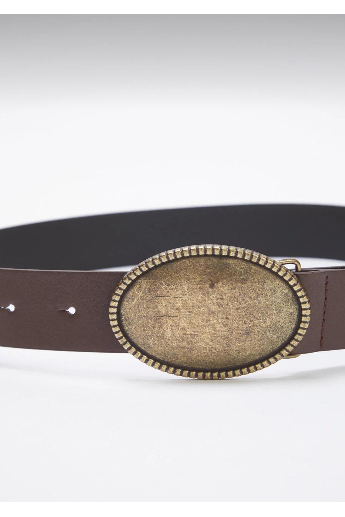 Mynoa  Kovboy Tokalı Kadın Kemeri Pantalon Kemeri Ceket Kemeri - Görsel 6