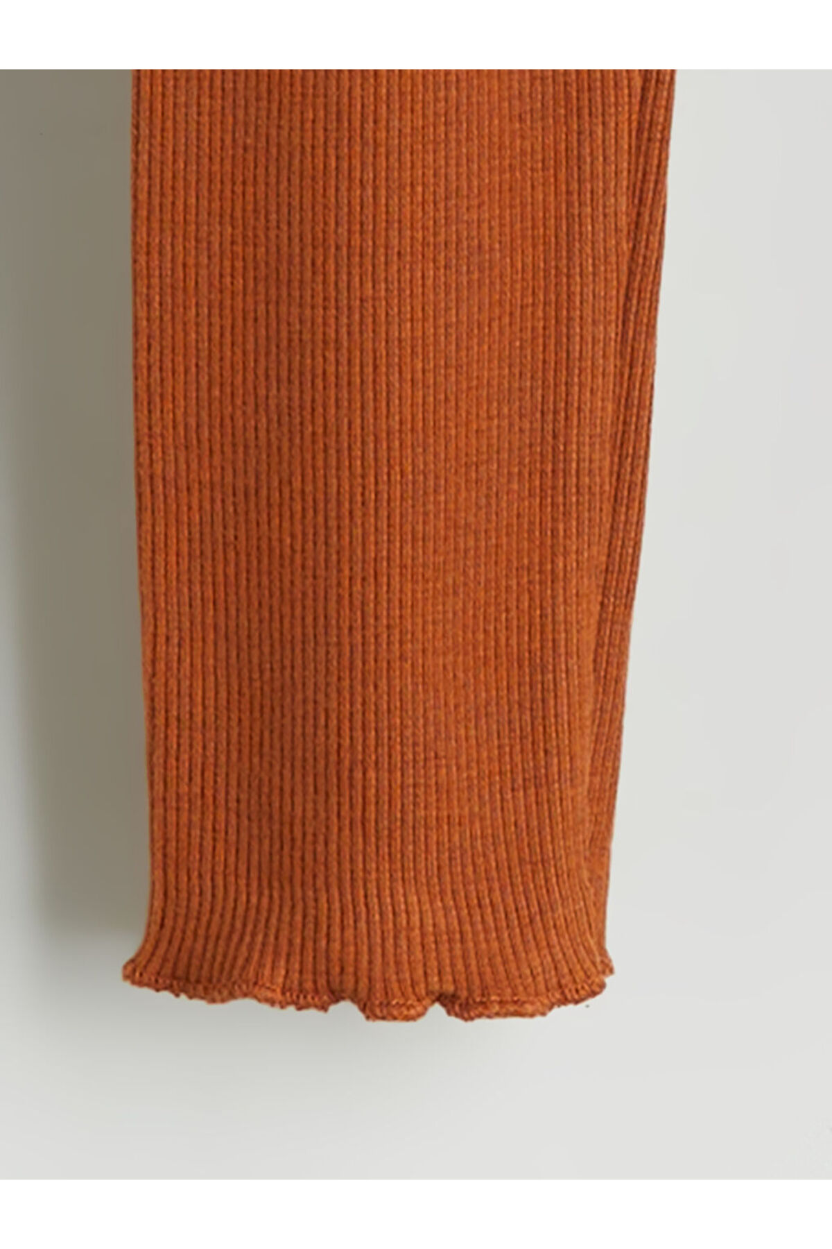 LC Waikiki Kahverengi Beli Lastikli Basic Kız Bebek Tayt fotoğrafı 2 (önizleme)