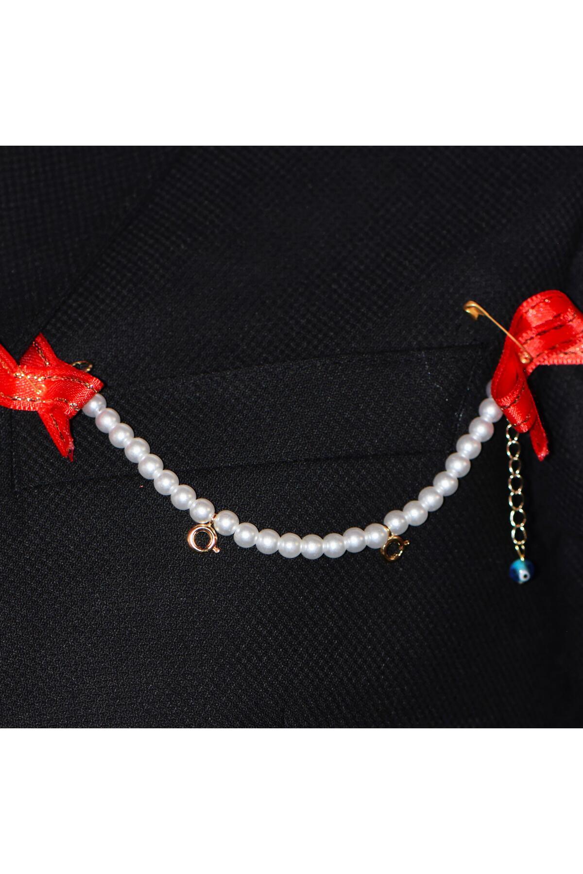 Arjew 2 Çeyreklik Kilitli Damat Yaka