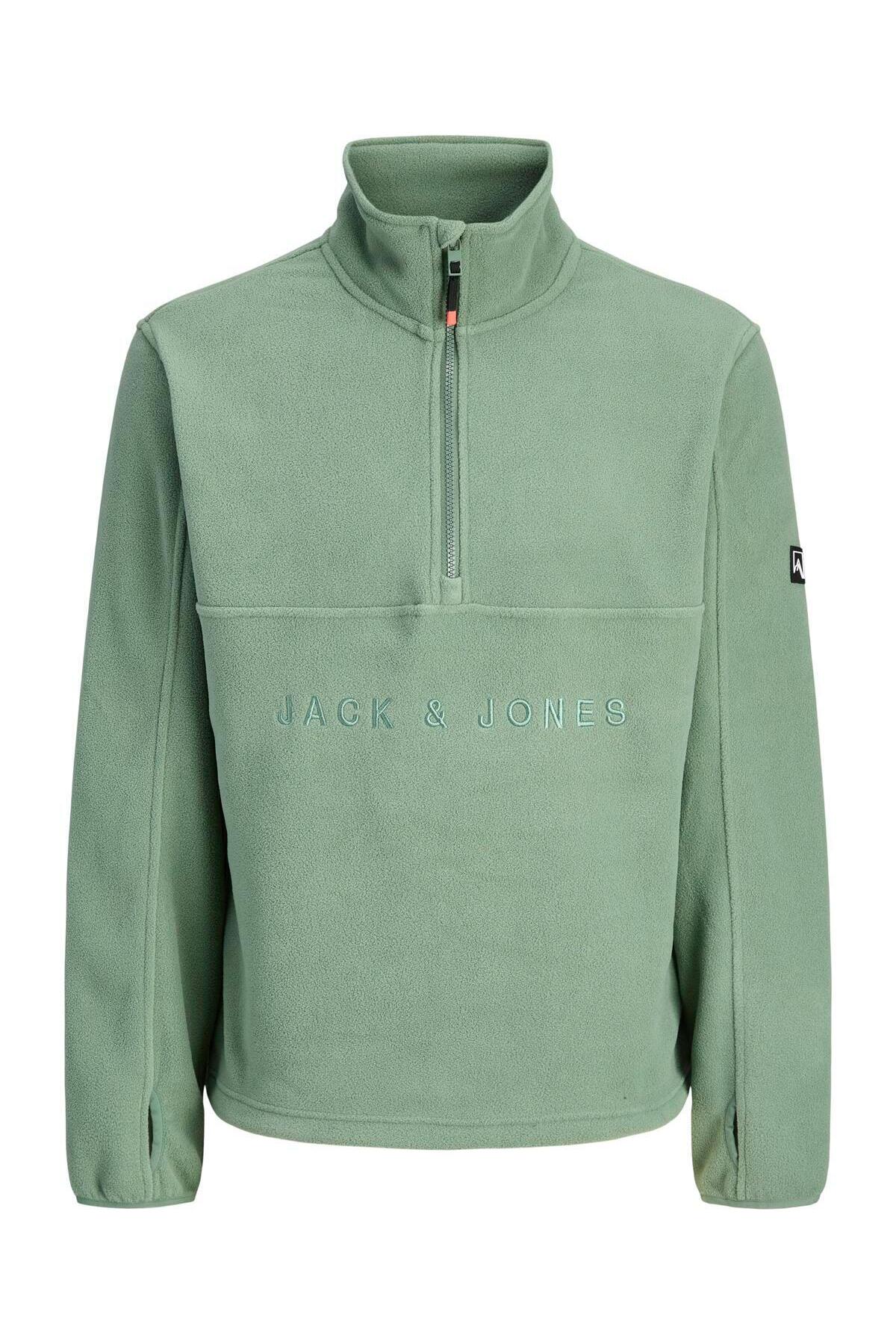 سویشرت پلار مردانه راسته آستین بلند | جک اند جونز Jack & Jones TYC204353B903DC5FF0A9ED00 - تصویر 4