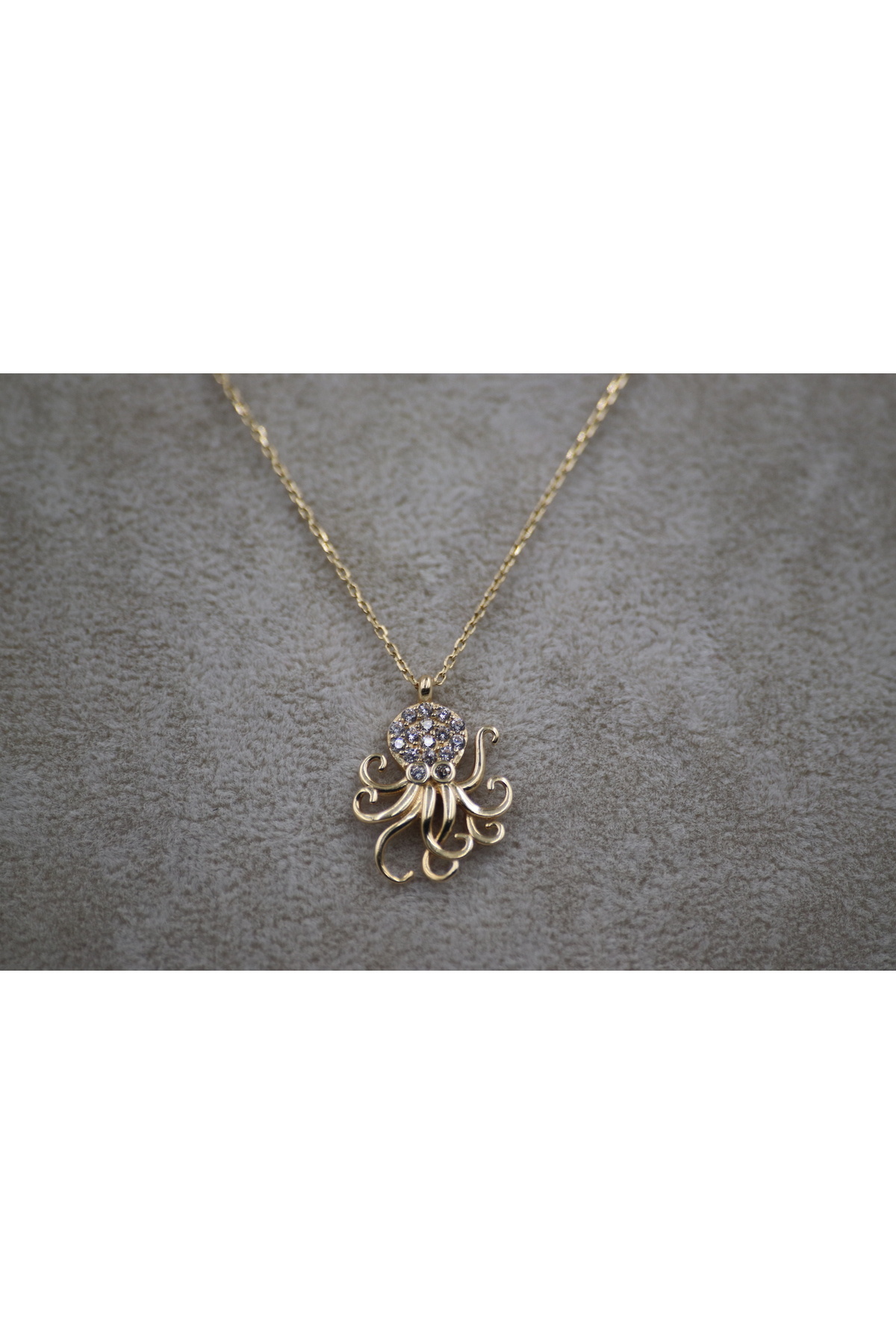 Cevdet 14 Ayar Altın Kolye