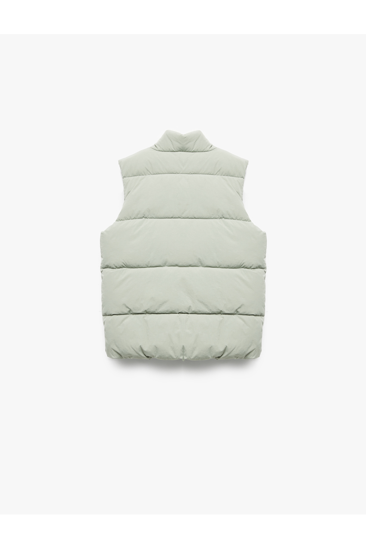 Koton Dik Yaka Kolsuz Fermuarlı Cep Detaylı Şişme Yelek fotoğrafı 2 (önizleme)