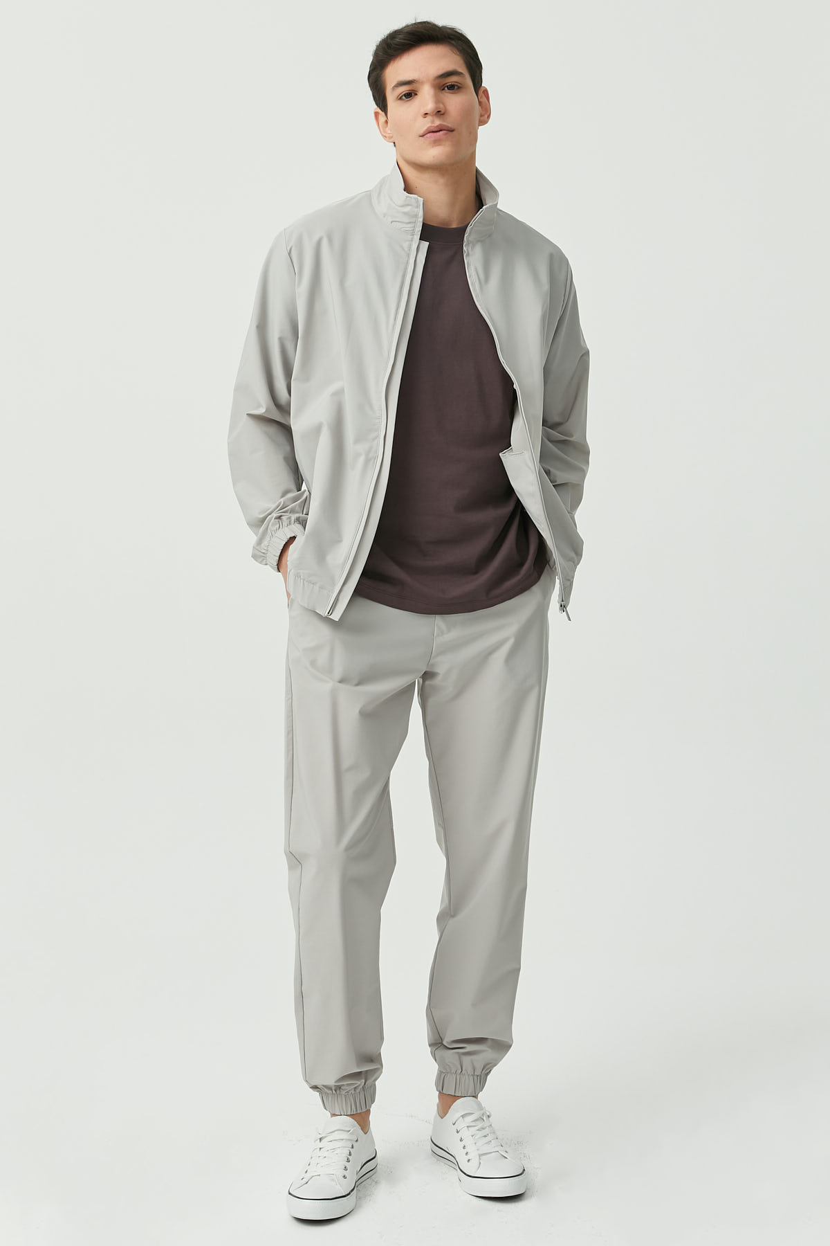 PAULMARK  Erkek Fermuarlı İnce Mont - Görsel 6