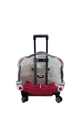 Lolo Elit Tekerlekli Evcil Hayvan Taşıma Çantası-Arabası