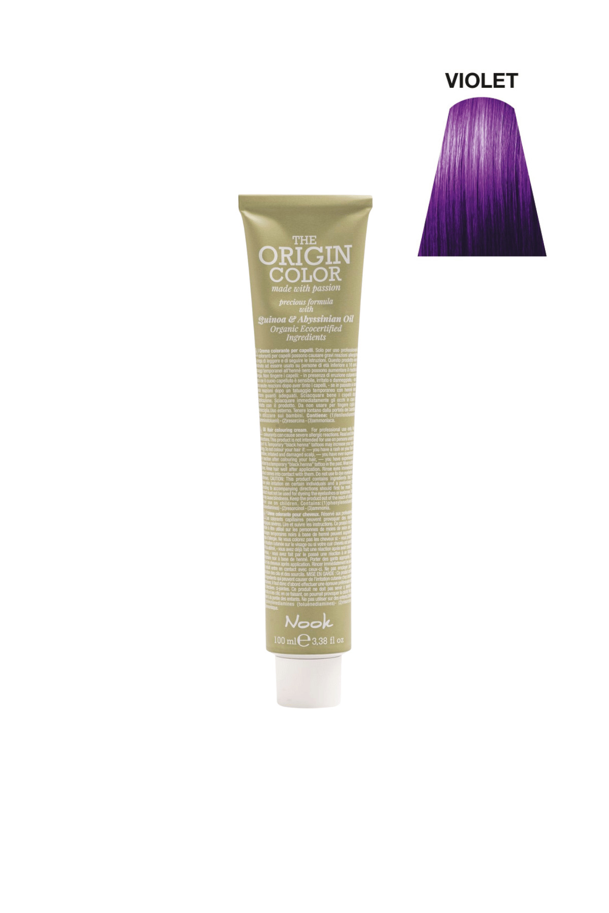 Origin Color Solid Nook Origin Color Profesyonel Vegan Saç Boyası 100ml - Sarılaşma ...
