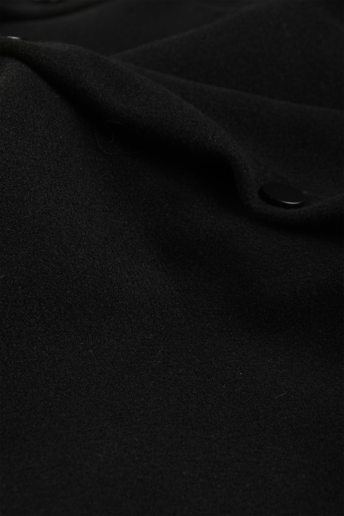 DeepSea  Erkek Siyah Likralı Rahat Kalıp Cepsiz Kaşe Ceket – Çıt Çıtlı, Esnek Şık Model Ceket 0760 - Görsel 5