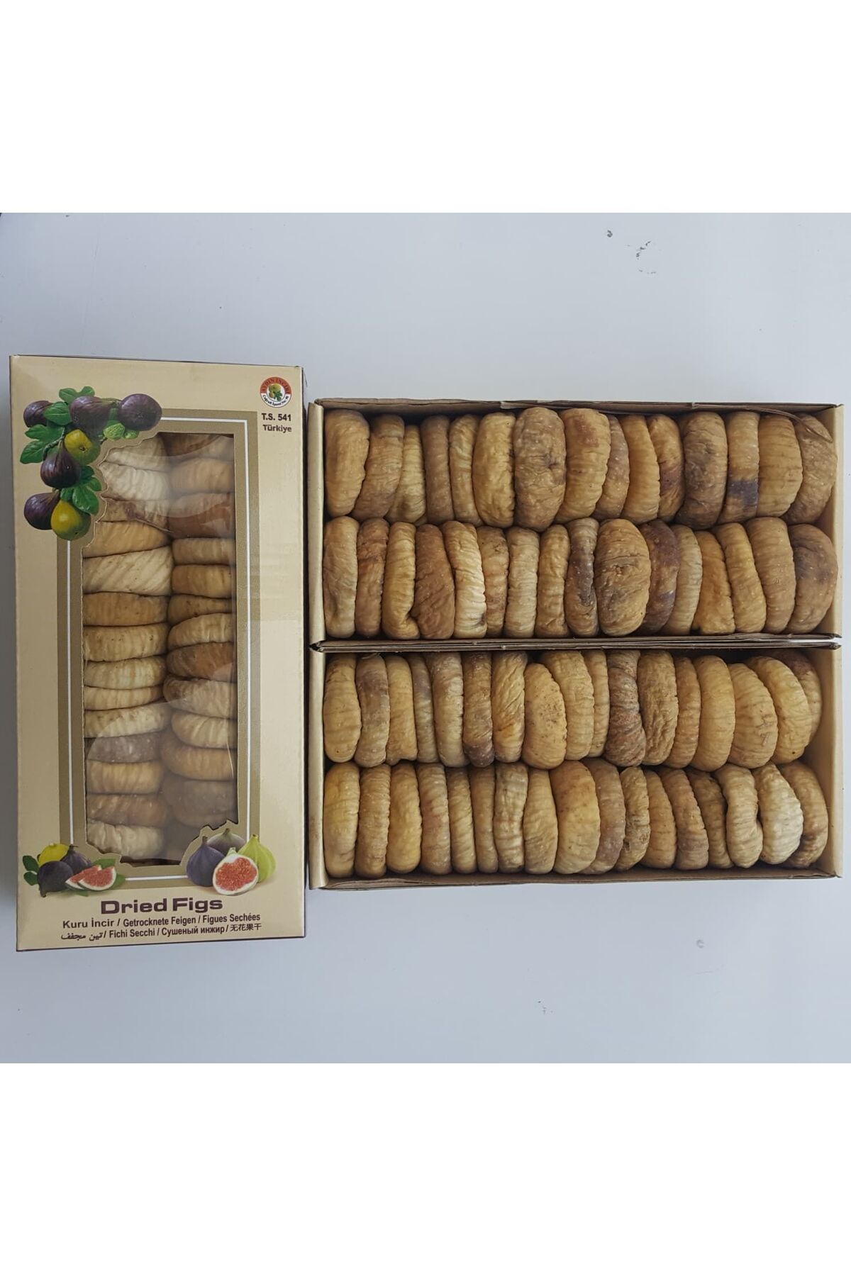 KAYISICENTER Toptan Aydın Doğal 500 Gr Sıralı İncir 12 Kg