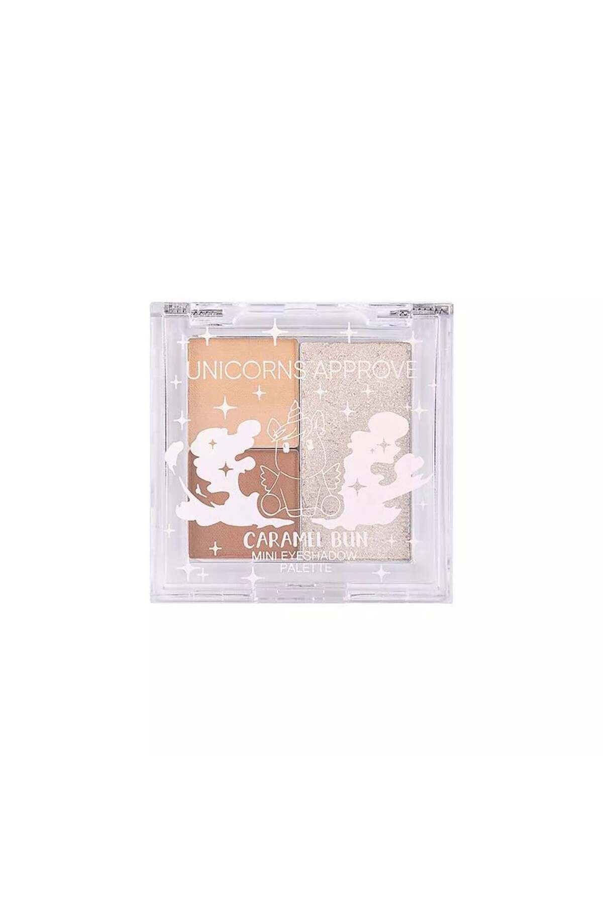 UNICORN Mini eyeshadow palette CARAMEL BUN , 2 g