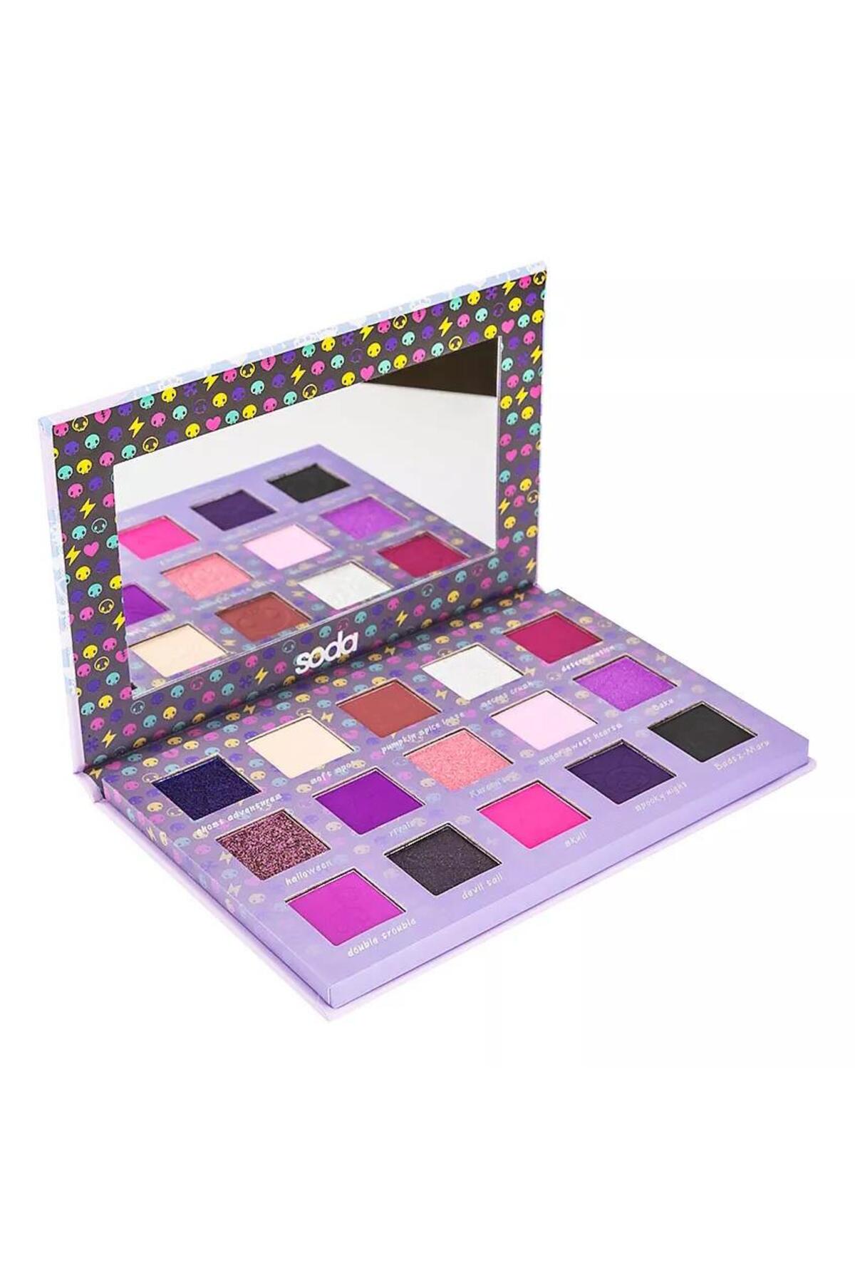 ROWDY FREE SPIRIT cuteadventure eyeshadow palette 21g — SODHK2002 — تصویر 2 از 5