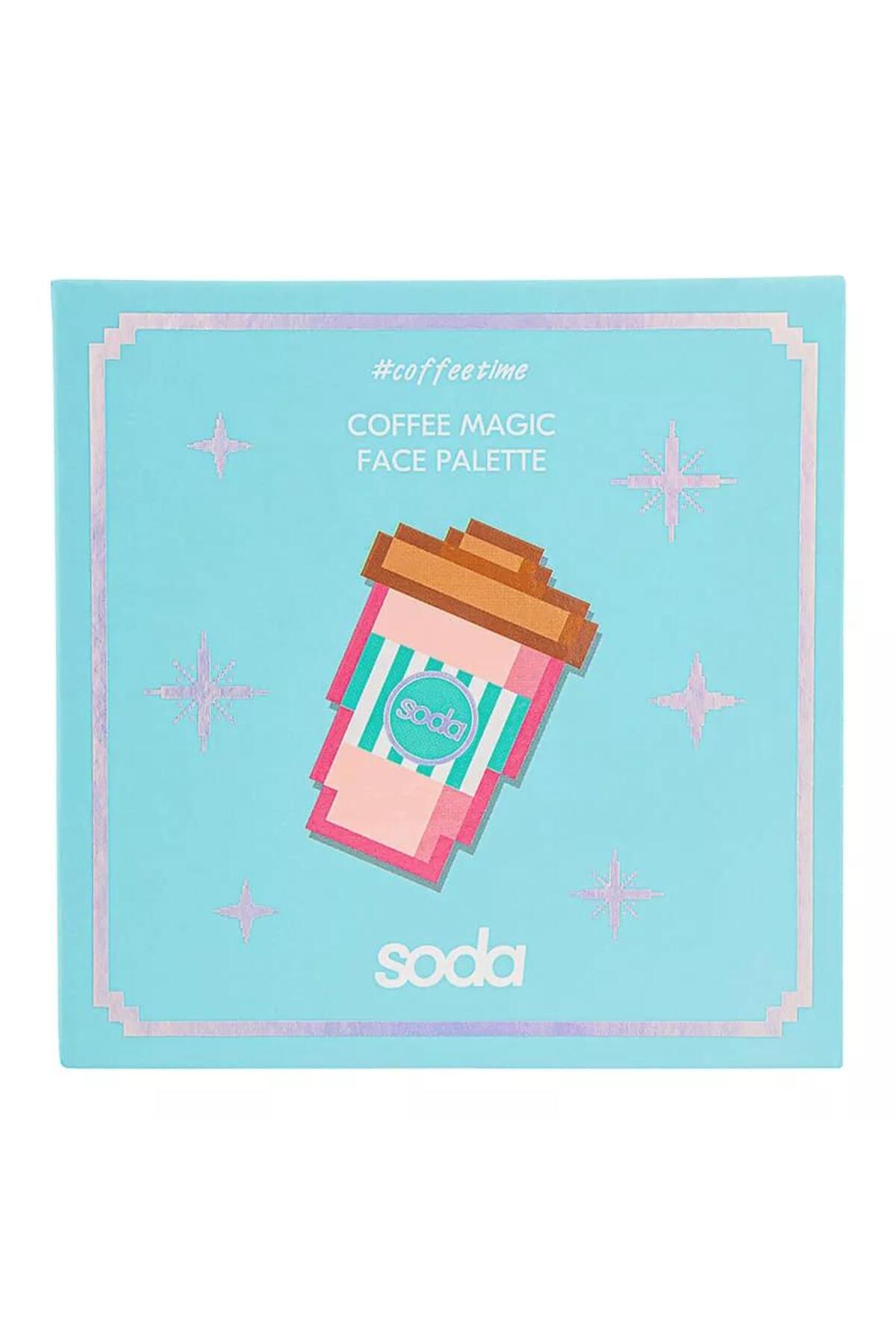 Face palette COFFEE MAGIC coffeetime 002 16g — SOD120002 — تصویر 2 از 5