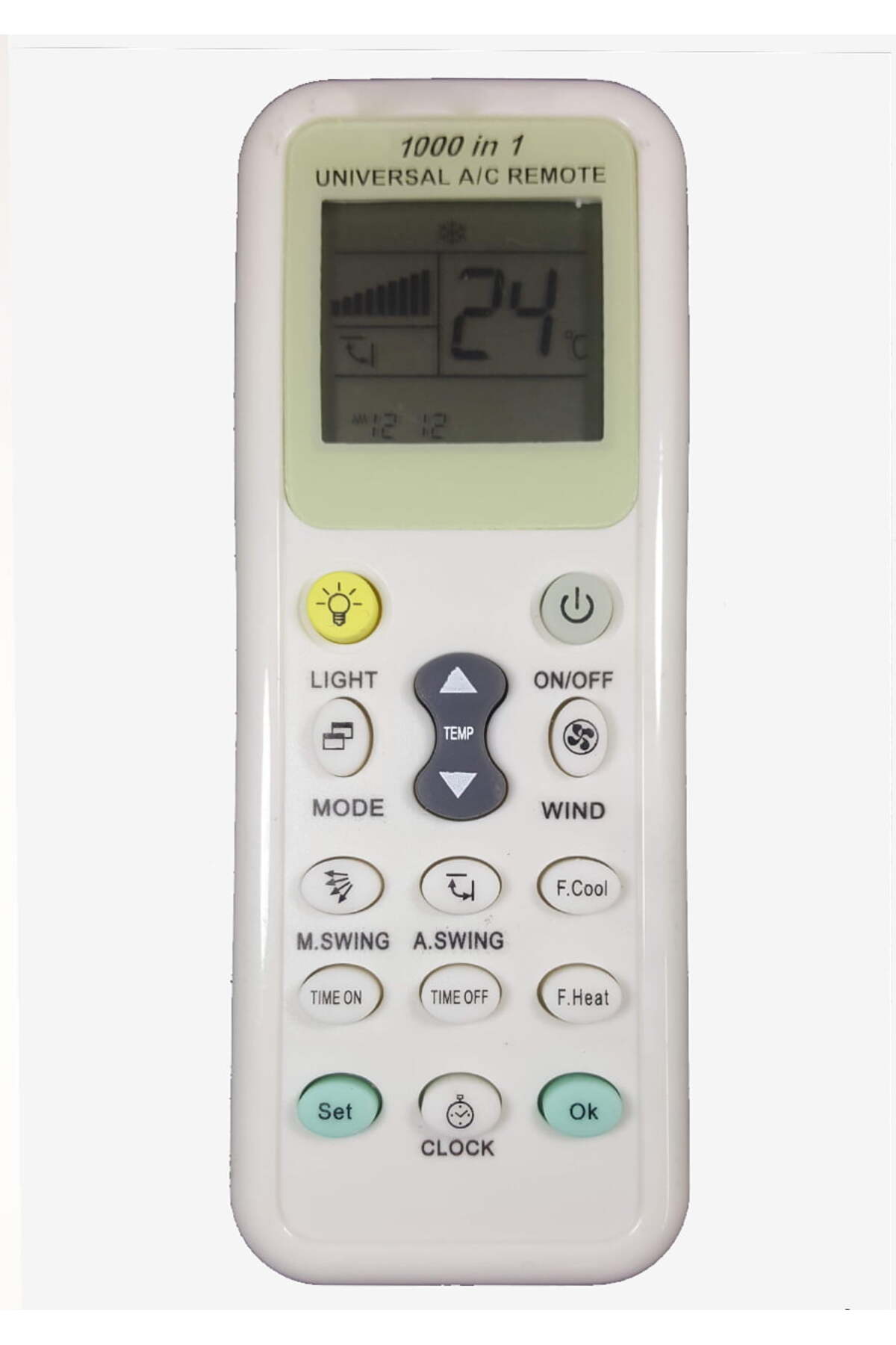 OEM Honsen 1000in1 Universal Air Conditioner Remote Control with 1000 ...