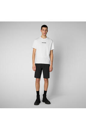 SAVE THE DUCK Erkek T-shirt Beyaz - Nalo