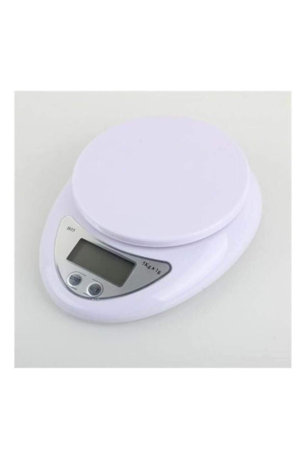 toysstore Hazneli Lcd Ekran Hassas Ölçüm Sensörlü 5 Kg Kapasite Dijital Mutfak Terazisi Tartısı
