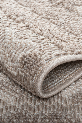 Genel Markalar Kahve Krem Yumuşak Dokulu Halı Kilim Bukle Salon Koridor Yollu...