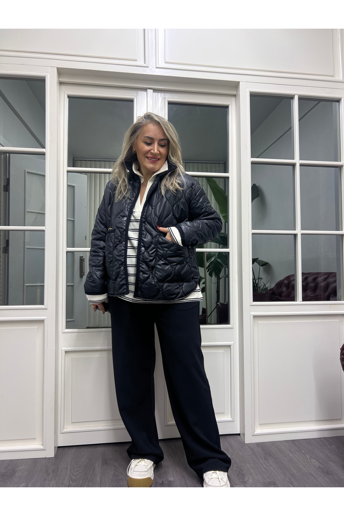 TREND&LİFE Kapitone mont