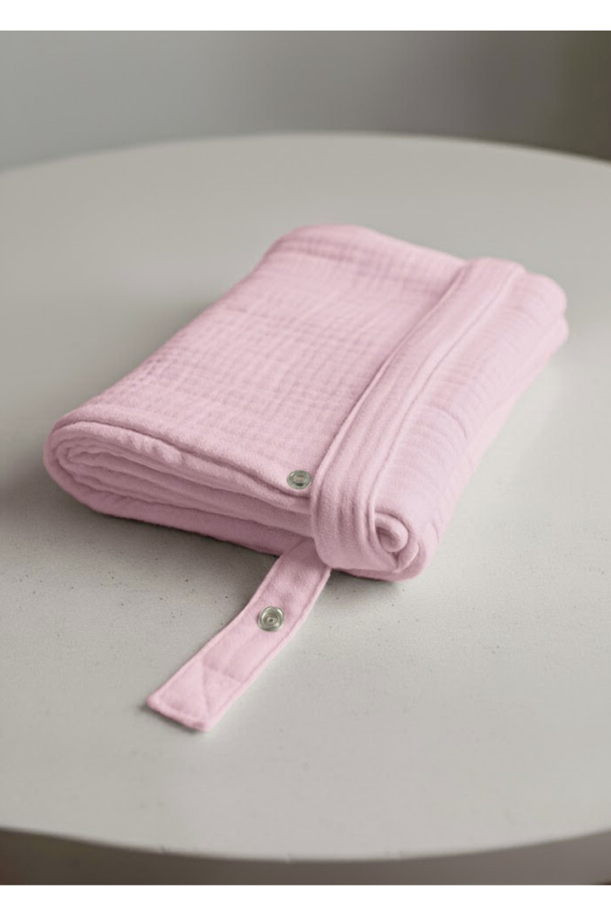 Joyous Mom Kids %100 Pamuk Organik Müslin Emzirme Önlüğü 80x70cm, İç Göstermez, 4 Katlı Müslin fotoğrafı 5 (önizleme)