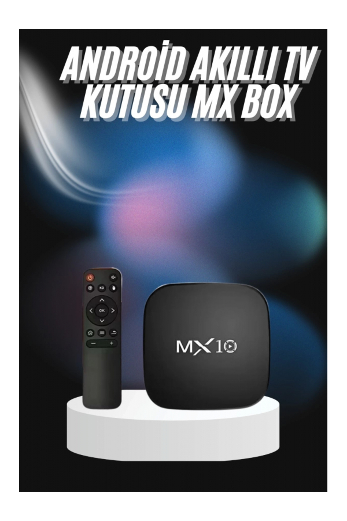SELFBUYSELL 2.4G Wifi Tv Box Medya Oynatıcı TV Uyumlu MX Box Kutusu Android TV