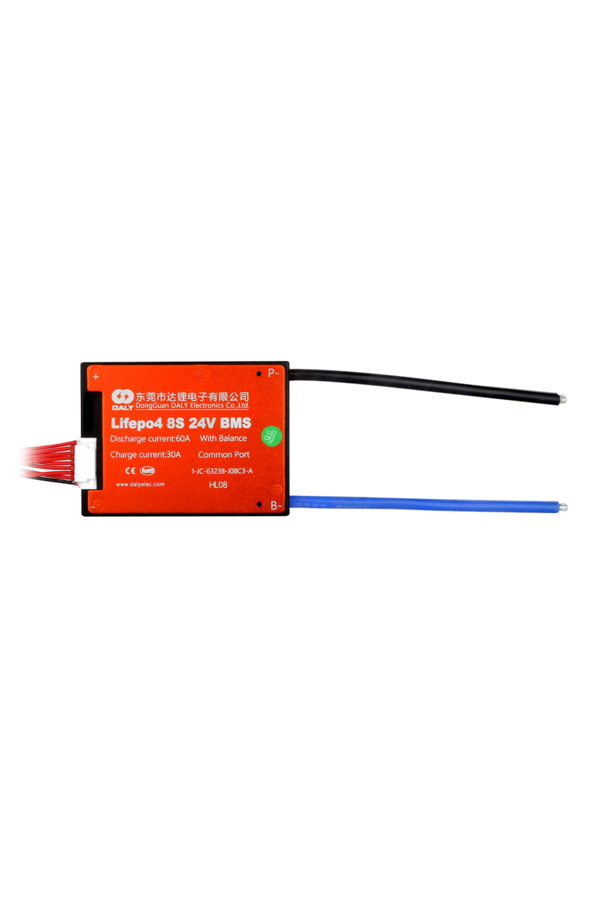 Tisetta Daly Bms - 8S - 25.6V 60A - LiFePO4 BMS - Balans - Common Port