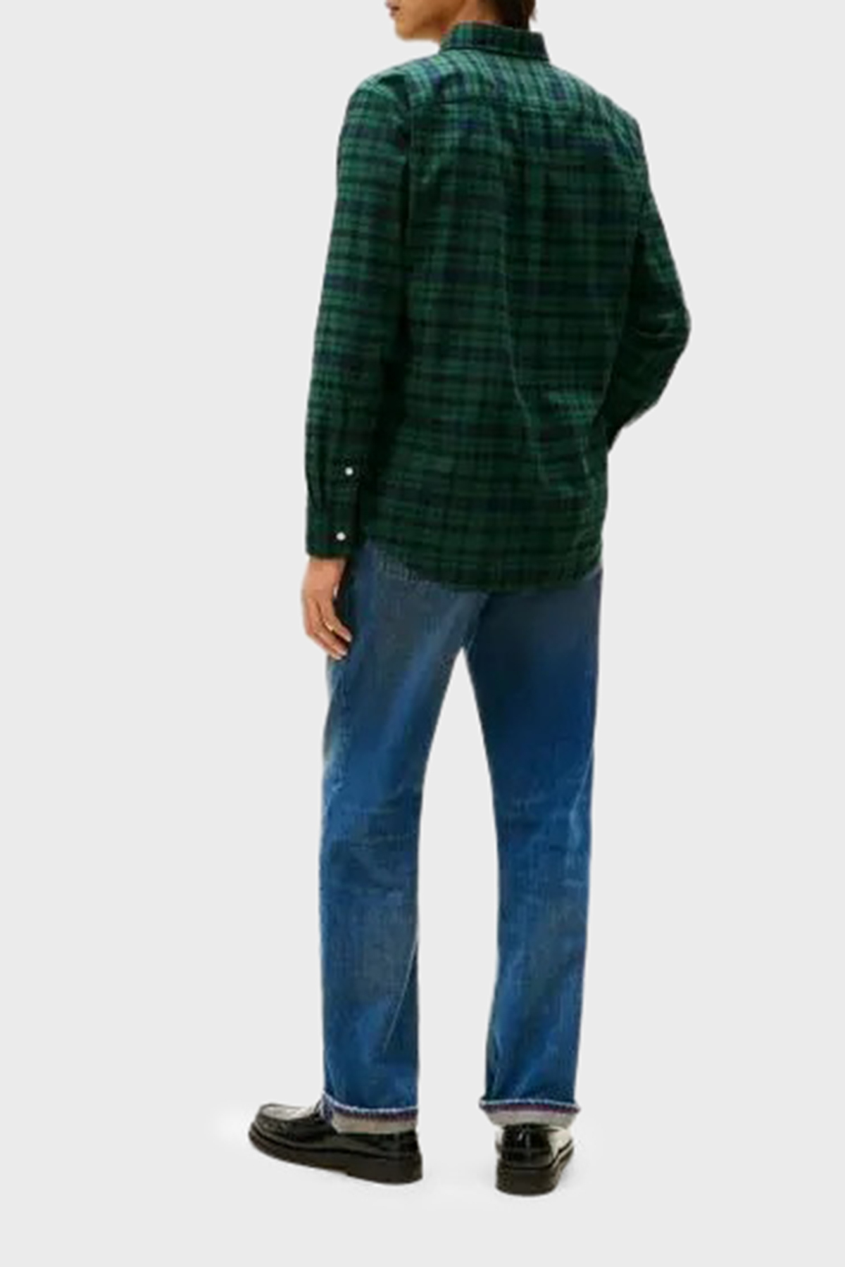 پیراهن مردانه شطرنجی آستین بلند | تامی هیلفیگر Tommy Hilfiger MW0MW41493 0MS - تصویر 4