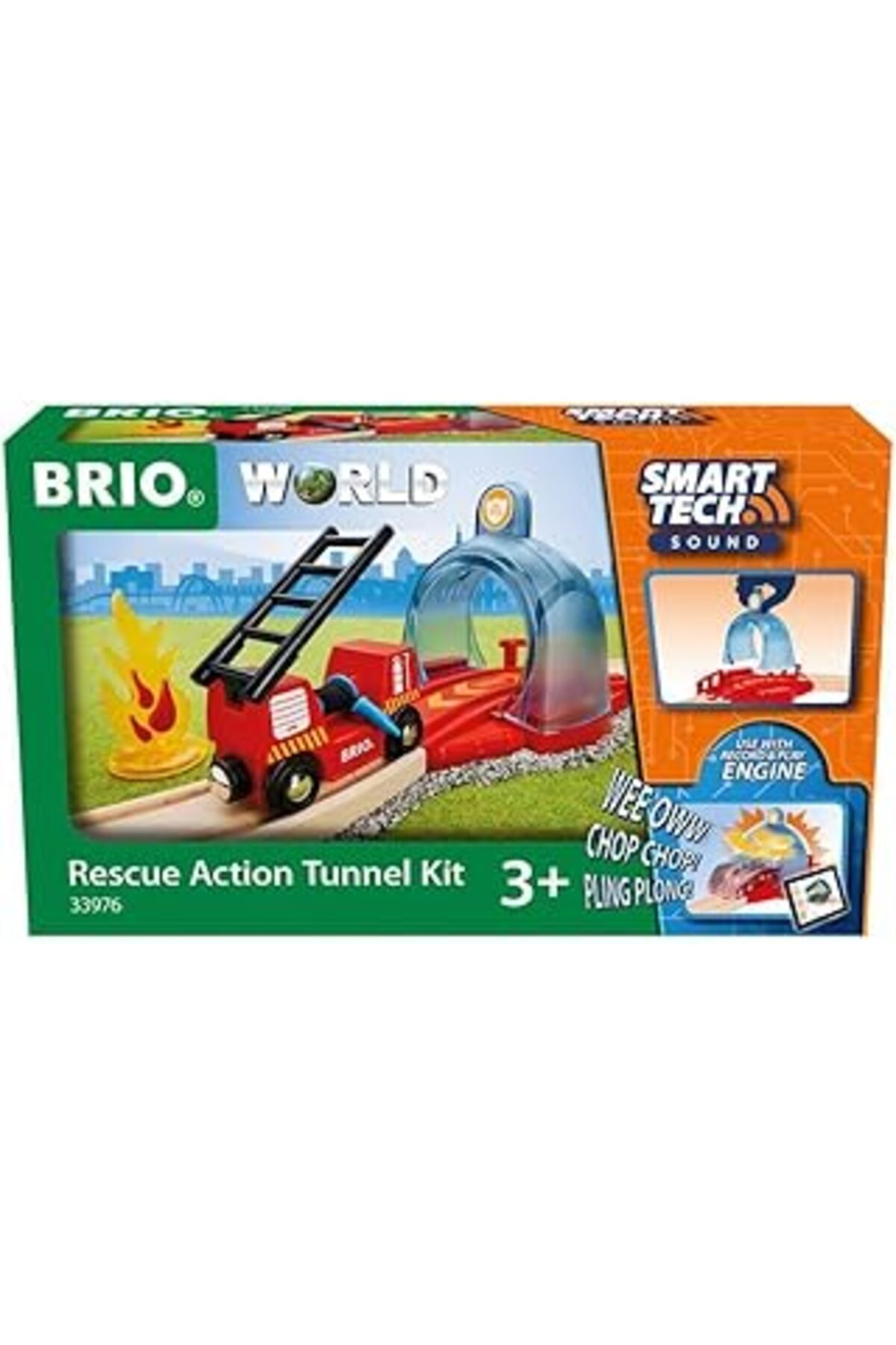 Roses Store Brio - 33976 - Gate Smart Tech Sound Theme Firefighter