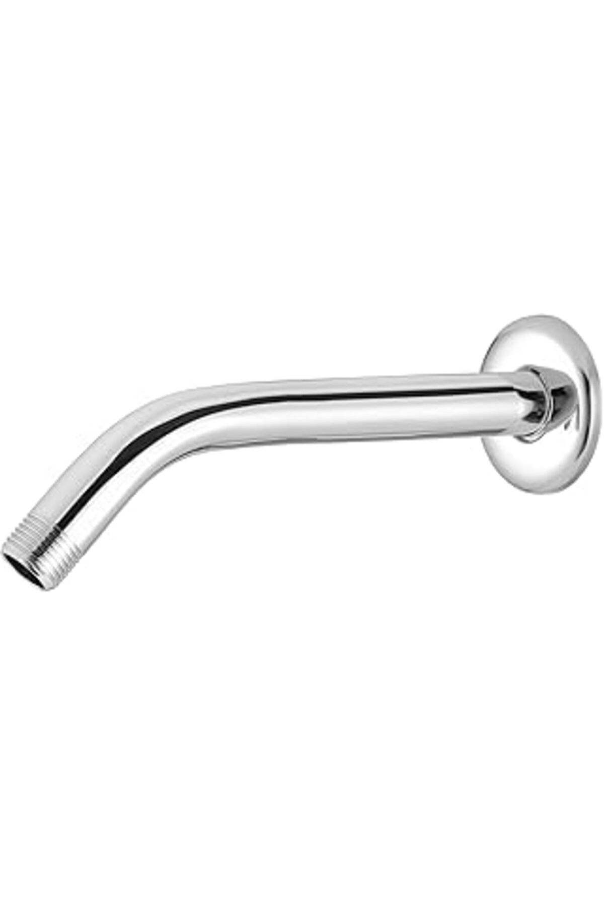 Genel Markalar Markcco Flanşlı Ve Teflon Bantlı Duş Kolu, 10" Uzatma Duş Başlığı Kolu Sabit Duş Başlığı Ve Yağmur D