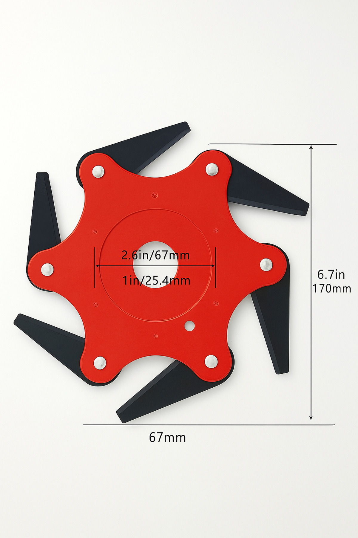 Elit Parça - Ot Biçme Tırpan Başlığı 6 Bıçaklı