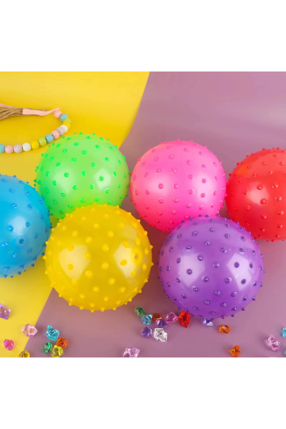 Canderel 20CM Yeni Nesil Oyun Topu Dikenli Top fotoğrafı 5 (önizleme)