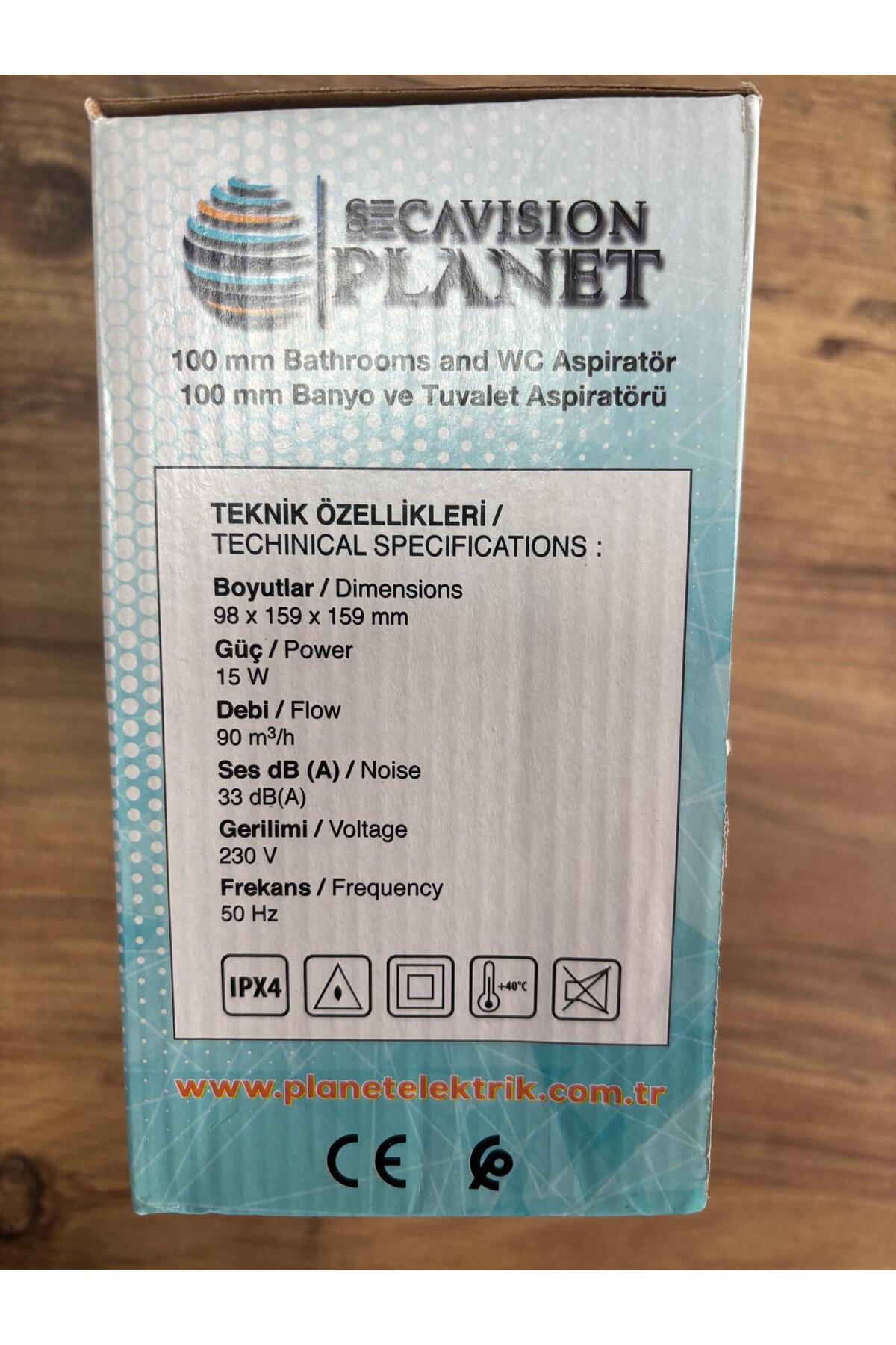 Planet 100'lük aspiratör