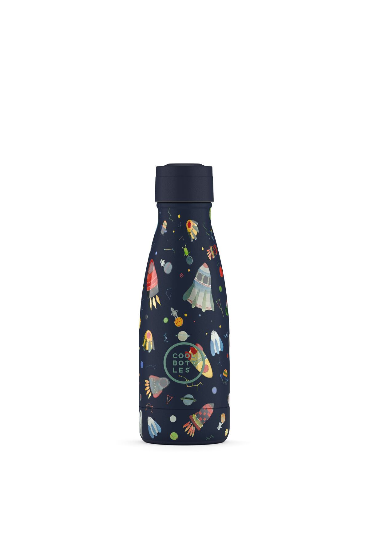 Cool Bottles The Kids Bottle - Space Rockets 260ml fotoğrafı 3 (önizleme)
