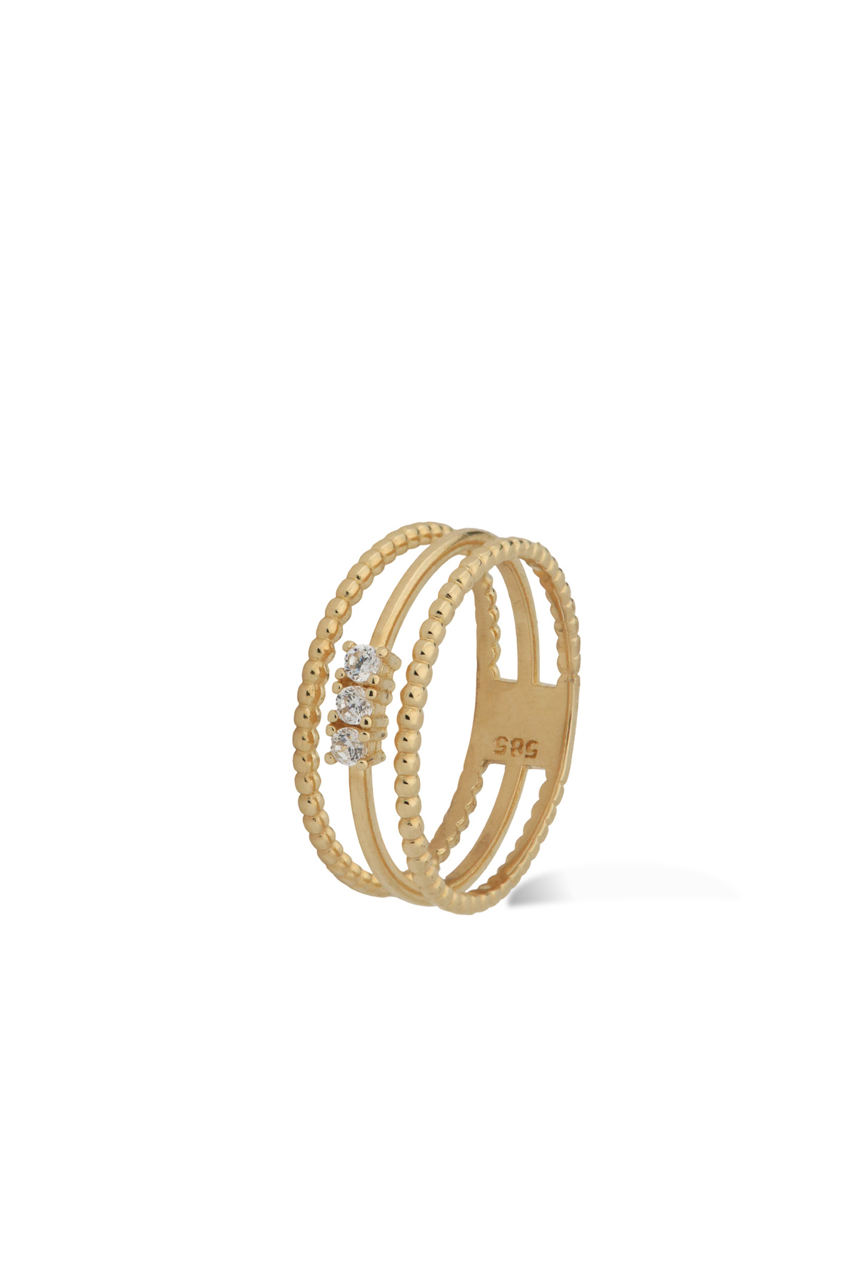 Değerli Kuyumculuk Trio Yüzük