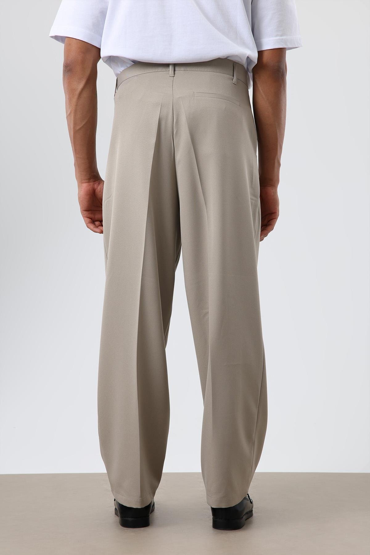 VAMOSCLO Relaxed Fit Takım Elbise Vizon görsel 8