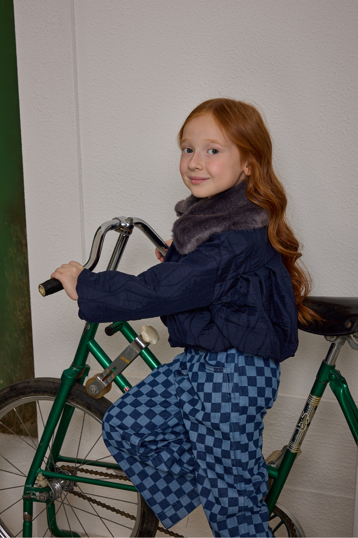 Fahhar Kids Çıkarılabilir Kürk Yakalı Mont Lacivert fotoğrafı 5 (önizleme)