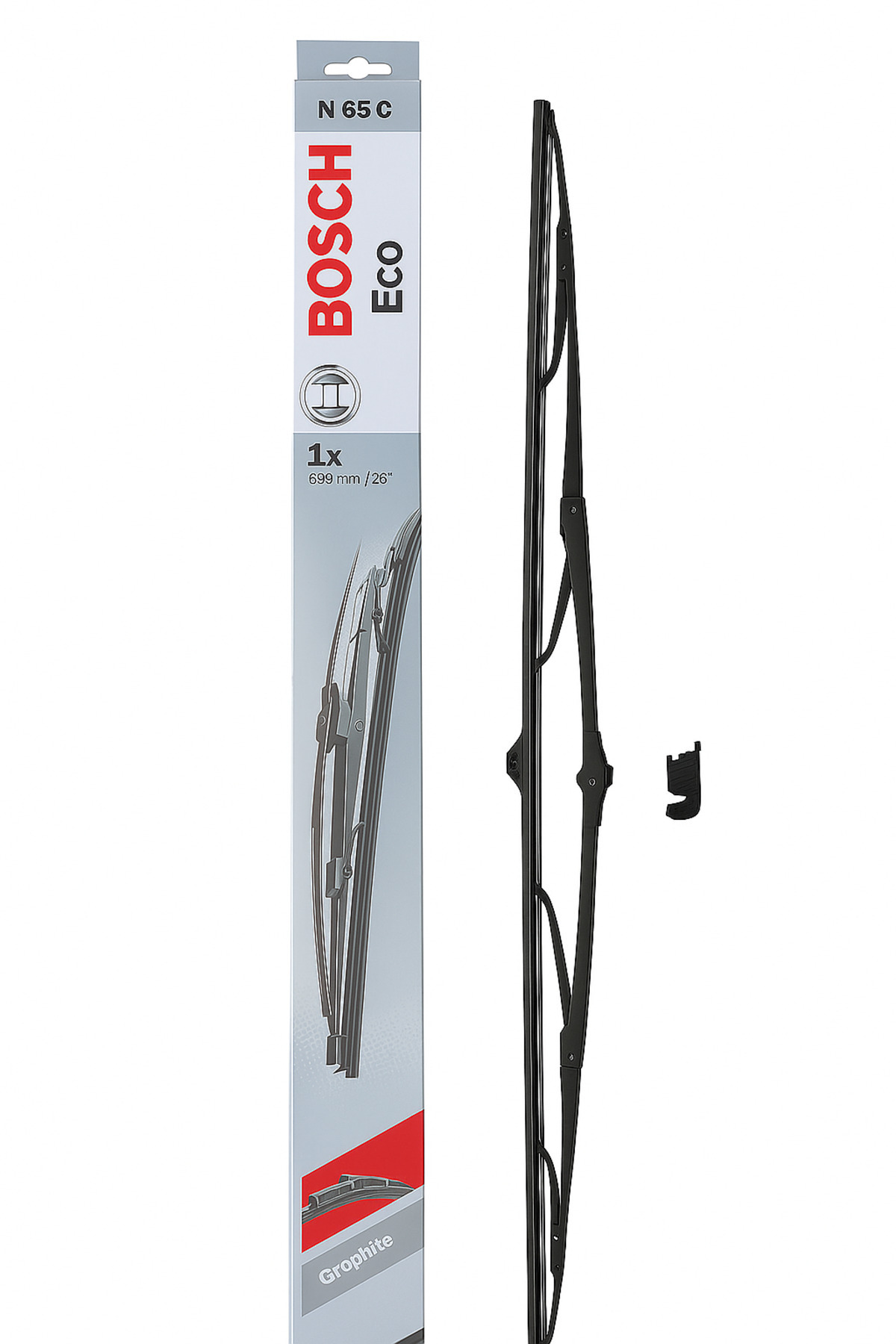 BOSCH Стеклоочиститель Каркасный 650 мм ECO [N65C] картон