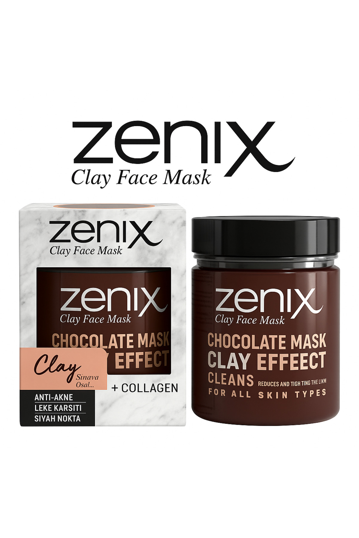 泉 Zenix Clay Yüz Maskesi Chocolate - Fiyatı, Yorumları