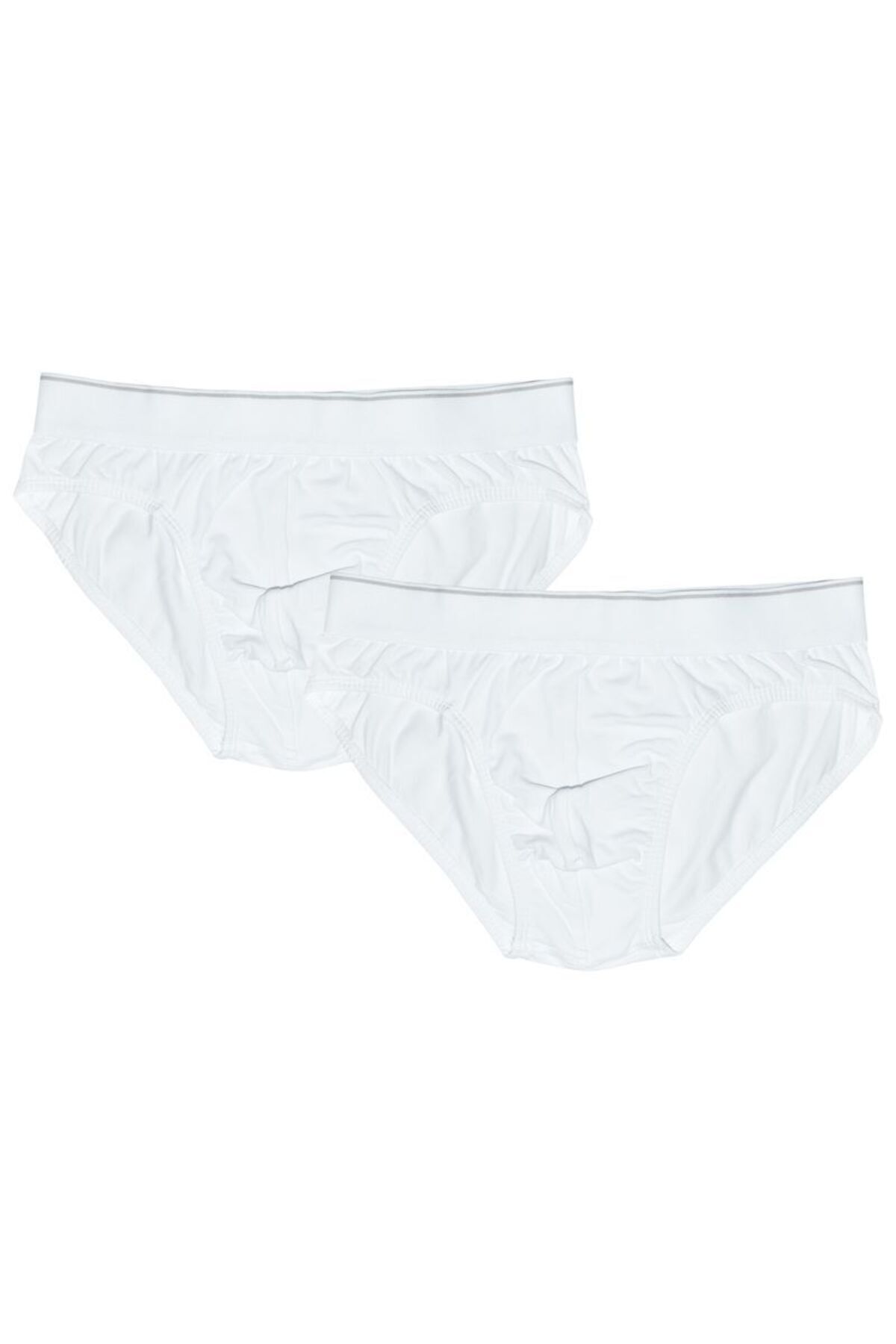 OrganicKid Basic Erkek Beyaz Slip Seti 2'li