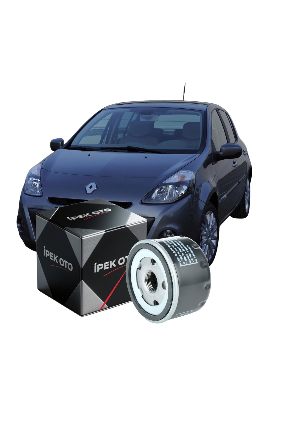 İPEKOTO Renault Clio 3 1.5 Dci Dizel – 2005→ Uyumlu Yağ Filtresi | 106 HP