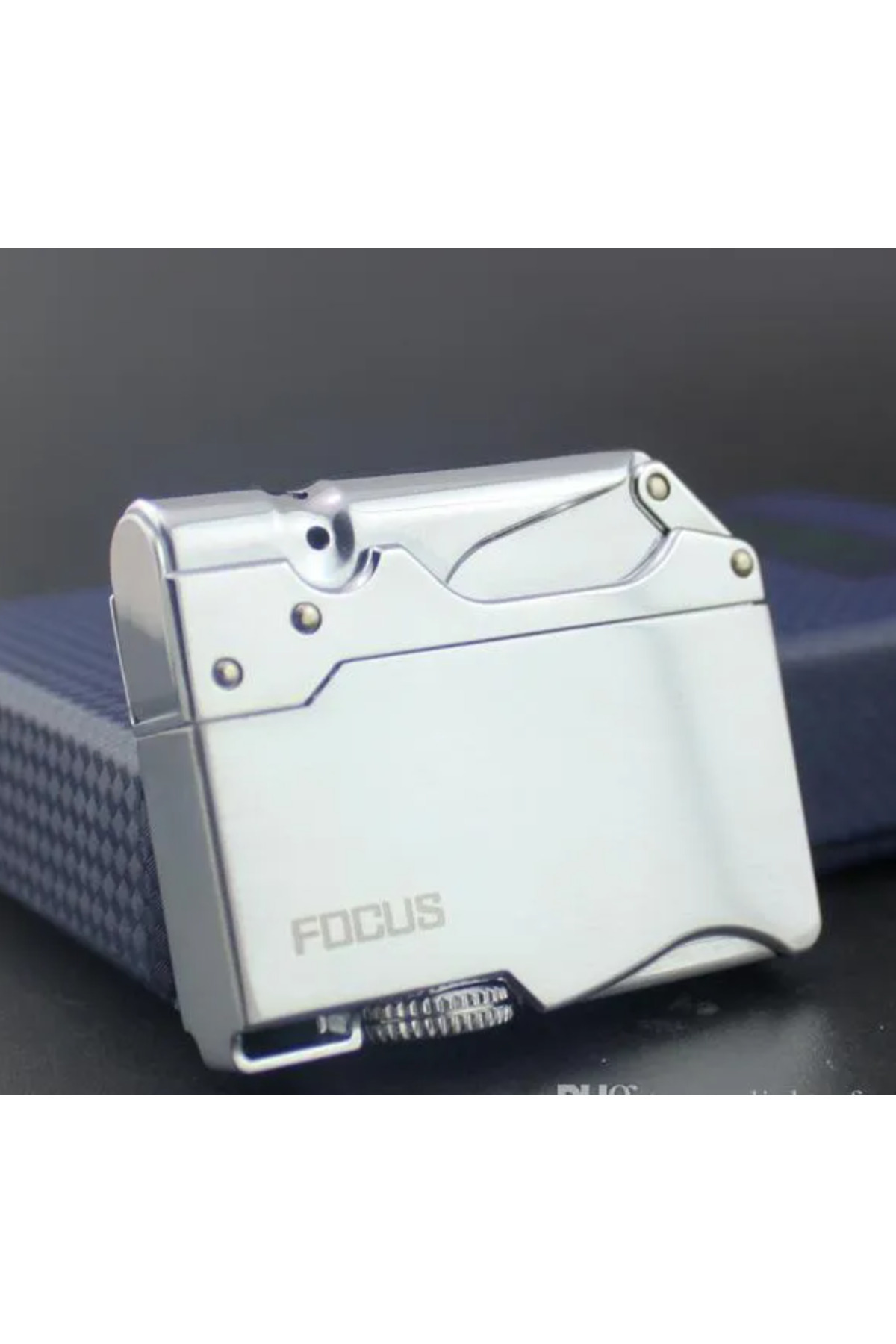 Zorro Şık Metalik Hediye Kutulu Jet Çakmak | Modern Tasarım, Güçlü Torç Alev | Premium Bütan Gazlı Çakmak