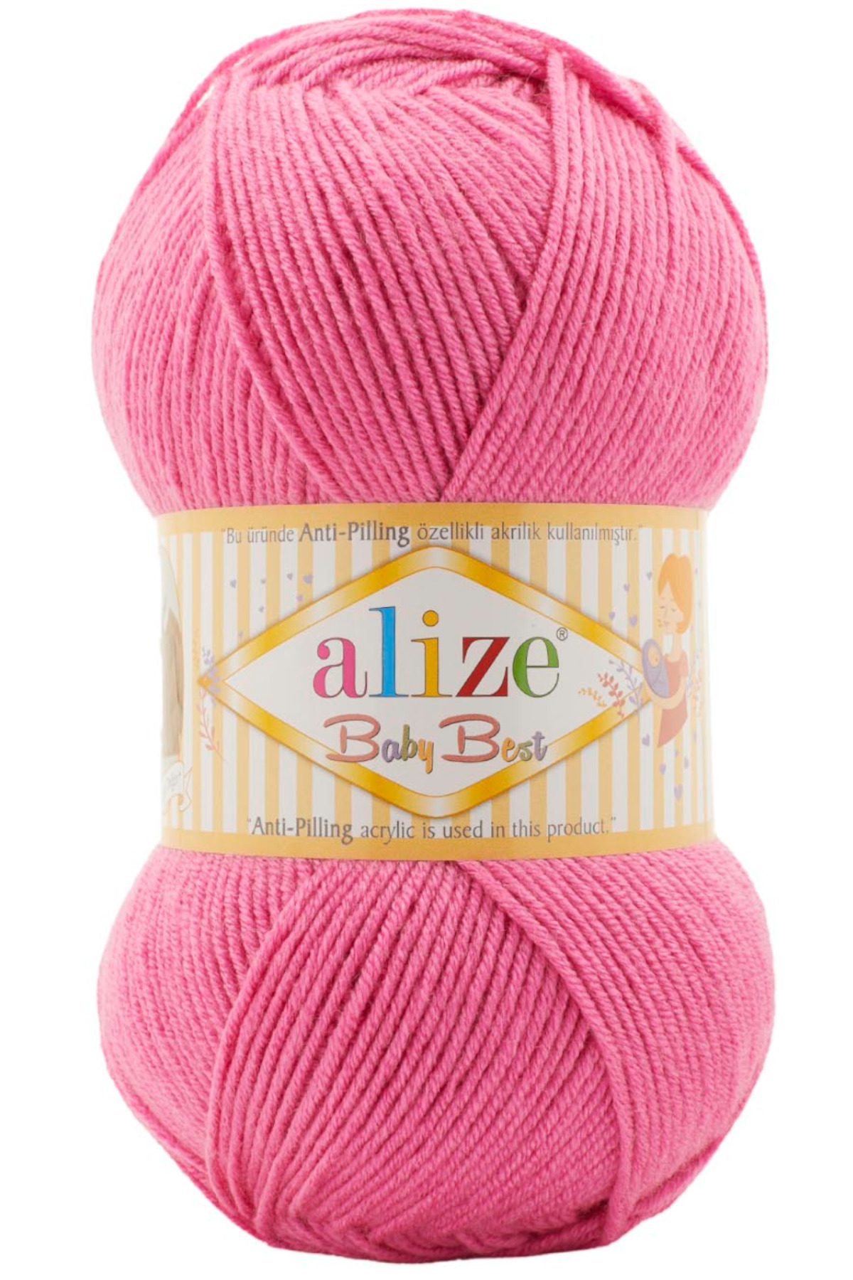 Baby Best Baby Hand Knitting Rope 10% Bamboo 90% Acrylic 157 Macaron