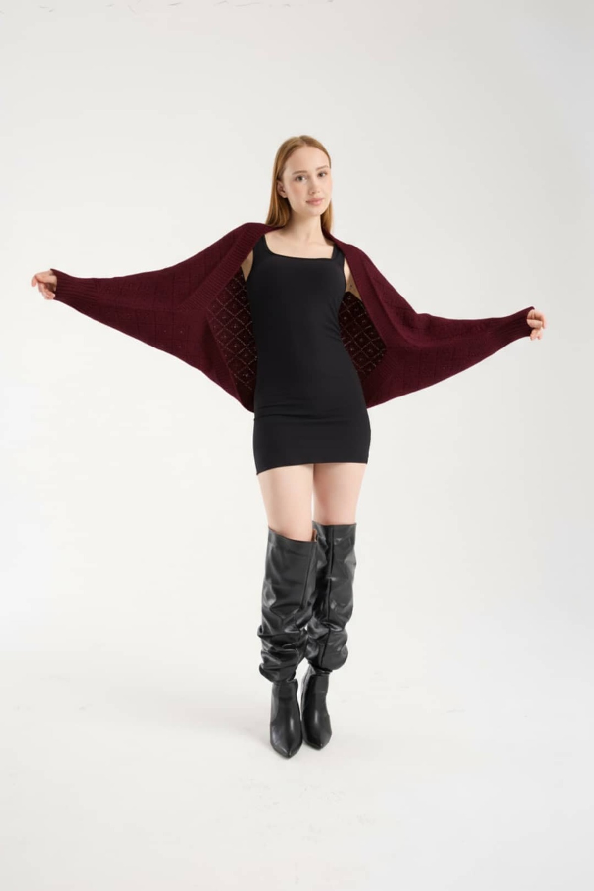 Denivy Bolero Triko Hırka görsel 2