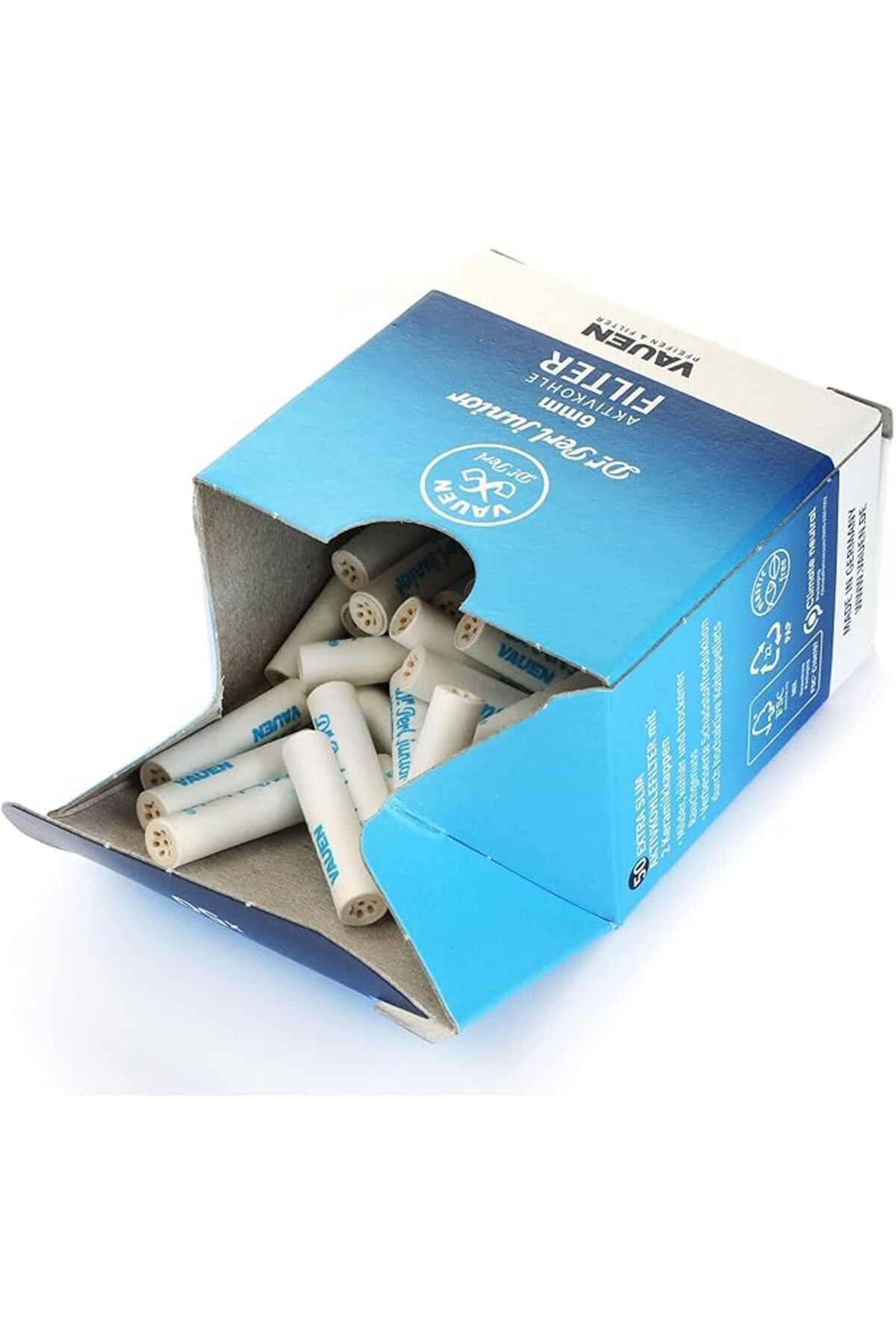 yenibagshop Aktif Karbon Filtre 6mm 50ADETLİ