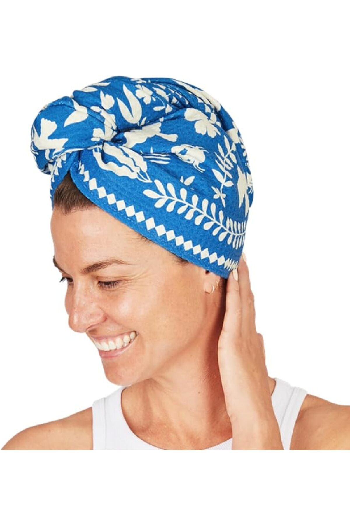 salesalbutik And Bay Saç Havlusu Waffle Serene Songbirg