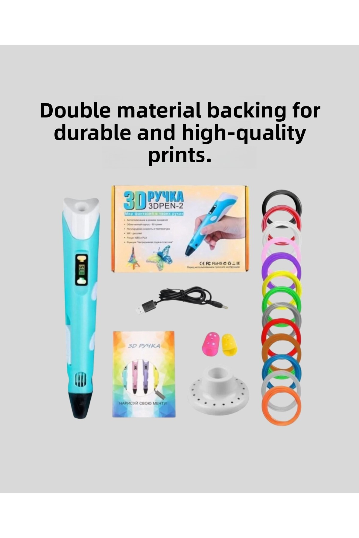 پرینتر سه‌بعدی قلمی Bfs سازگار با ABS و PLA