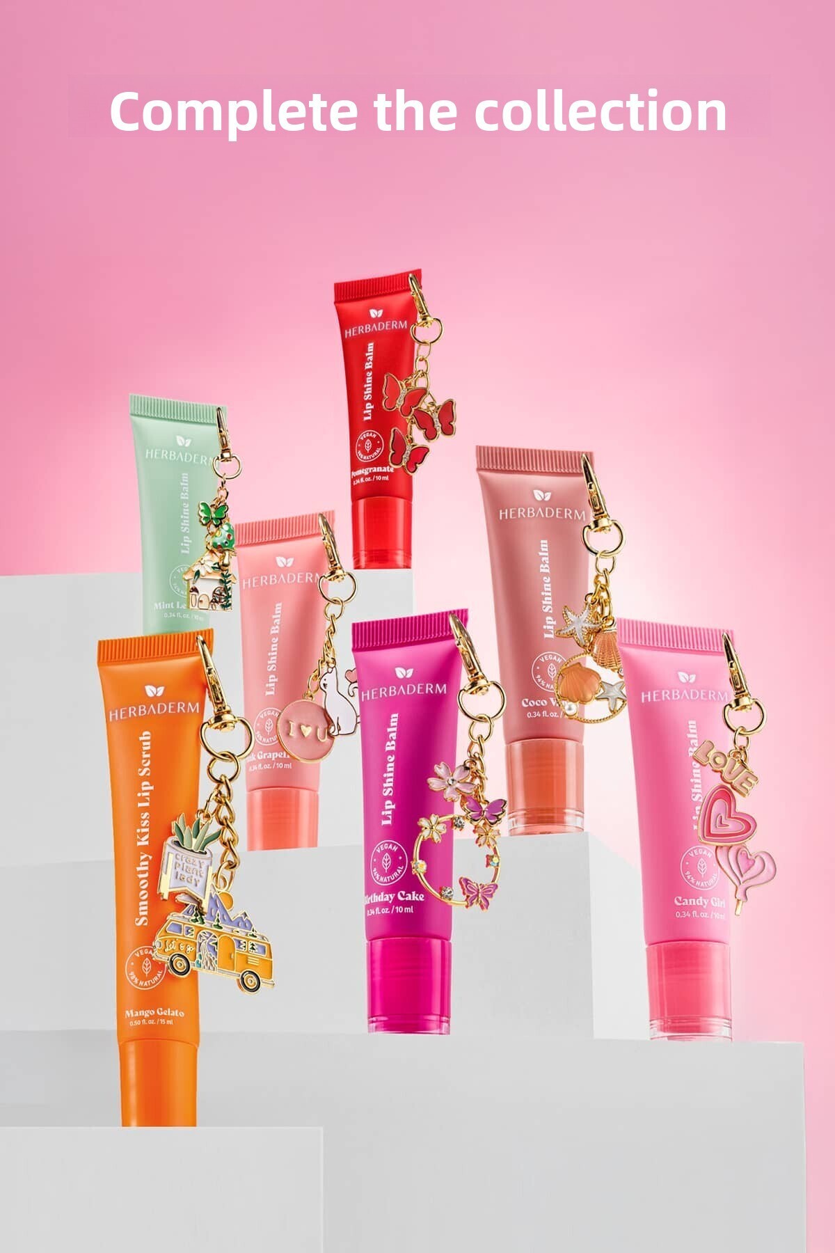 بلسم شفاه نباتي لتفتيح وترطيب وإصلاح الشفاه بنكهة...