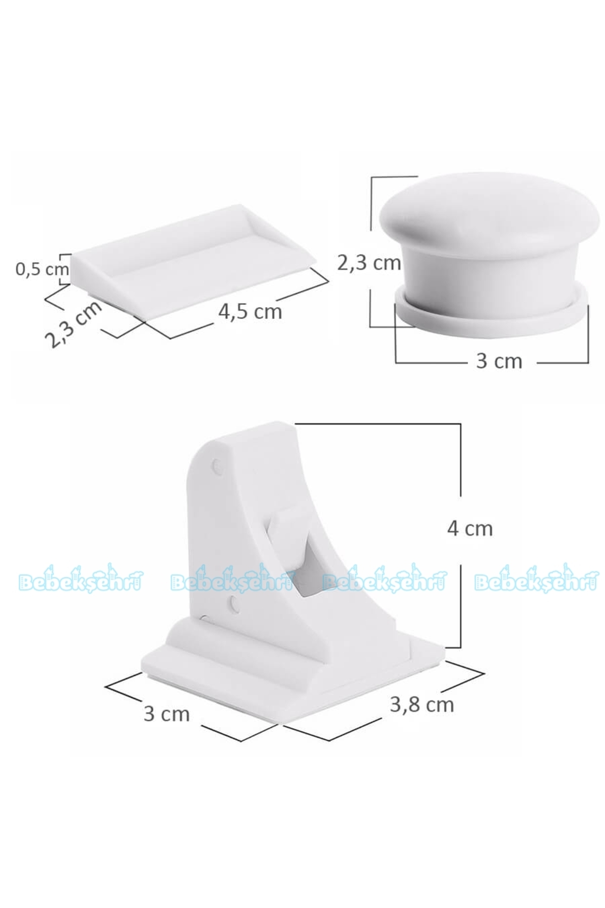 Evokids Manyetik Çocuk Kilidi (4 Adet) fotoğrafı 5 (önizleme)