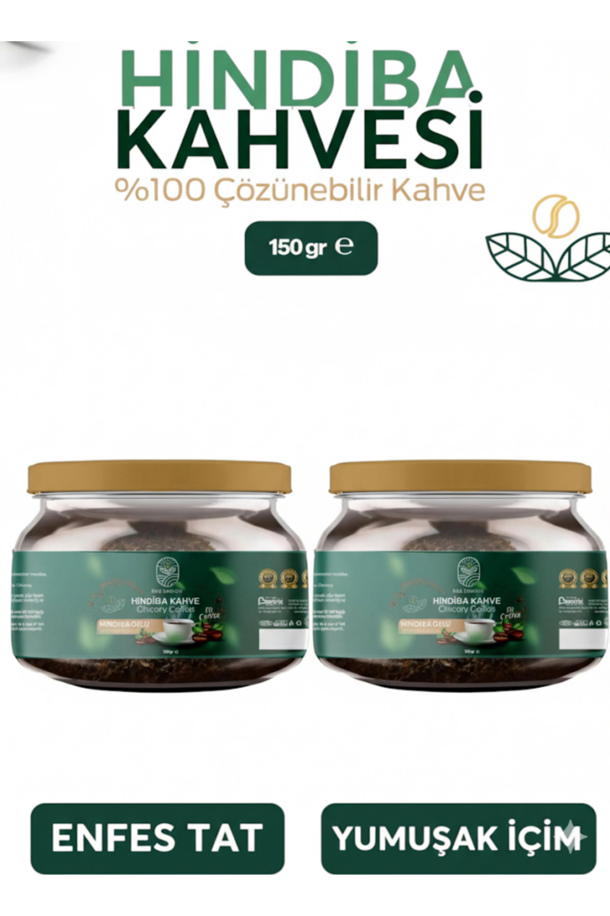 RAS DASHEN 2 Adet Hindiba Kahve ( 120 ) Kullanım